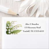 Lily of the Valley White Flowers Watercolor (Insitu)