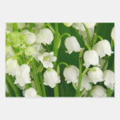 Lily of the Valley White Spring Flowers Geschenkpapier Set (Vorderseite)