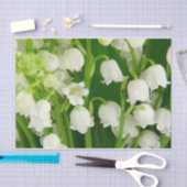 Lily of the Valley White Spring Flowers Seidenpapier (Handwerk)
