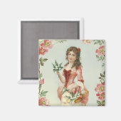 Lily of the Vally Maiden Magnet (Vorderseite/Rückseite)