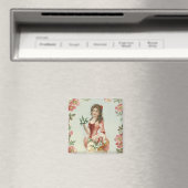 Lily of the Vally Maiden Magnet (In Situ (Geschirrspüler))