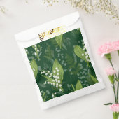 Lily of Valley mit Ferns | Dunkelgrün Geschenktütchen (Versiegelt)