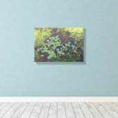 Lily Pad auf Leinwand (Insitu (Holzboden))