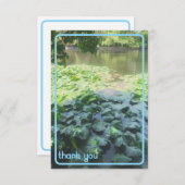 Lily Pad Dankycard Dankeskarte (Vorne/Hinten)