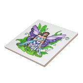 Lily Pad Fairy Fliese (Seite)