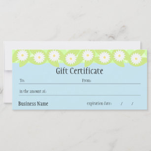 Lily Pad Gift Certificate