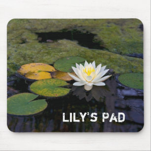 Lily Pad im Teich Mousepad