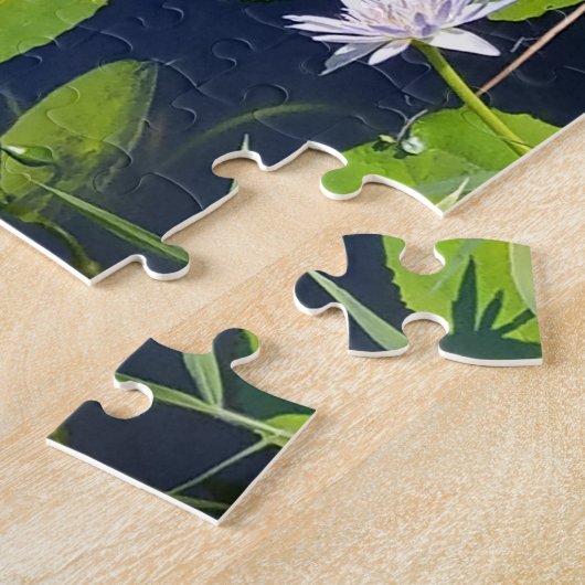 Lily Pad Pond Foto oder Ihr Foto Puzzle (Seite)