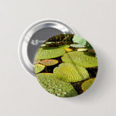Lily Pads Abzeichen Button (Vorne & Hinten)