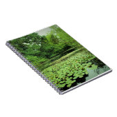 Lily Pads auf dem Teich Notizblock (Rechte Seite)