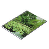 Lily Pads auf dem Teich Notizblock (Linke Seite)