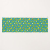 Lily Pads Blume Yoga Frogs Funny Yogamatte (Vorderseite (Horizontal))