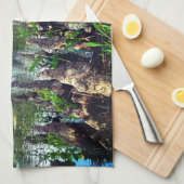 Lily Pads Decorative Geschirrtuch (Viertel Falte)