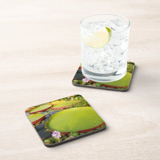 Lily Pads Hard Plastic Untersetzer (Rechte Seite)