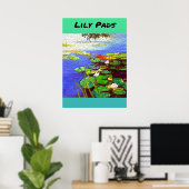 Lily Pads Poster (Heimbüro)