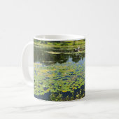 Lily Pads und Swans Kaffeetasse (Vorderseite Links)