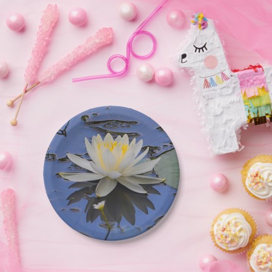 Lily Paper Plate Pappteller (Party)