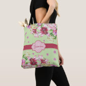 Lily & Peony Floral Mint Tasche (Von Nahem)