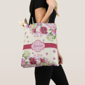 Lily & Peony Floral Yellow Tasche (Von Nahem)
