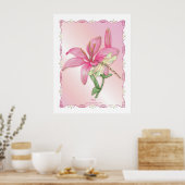 Lily Pink Poster (Küche)