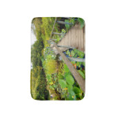 Lily Pond Bath Mat Badematte (Vorderseite Vertikal)