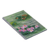 *'LiLy Pond' Design-Notebook Notizblock (Rechte Seite)