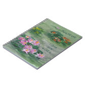 *'LiLy Pond' Design-Notebook Notizblock (Linke Seite)
