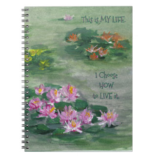 *'LiLy Pond' Design-Notebook Notizblock