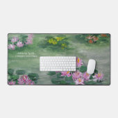 "LiLy Pond"-Design Schreibtischunterlage (Tastatur & Maus)