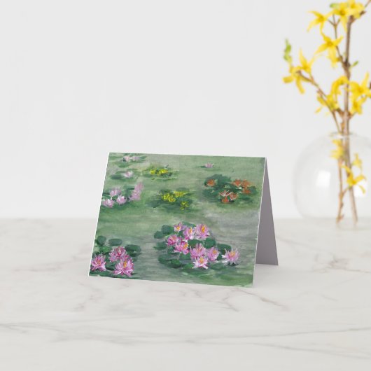 *'LiLy Pond' Design, Sie sind ein schönes Sein, Karte (Gelbe Blume)