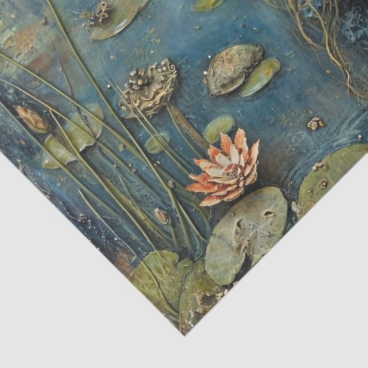 LILY POND FAIRY DECOUPAY SEIDENPAPIER (Ausschnitt)