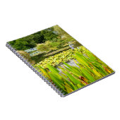 Lily Pond Foto Notebook Notizblock (Rechte Seite)