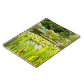 Lily Pond Foto Notebook Notizblock (Linke Seite)
