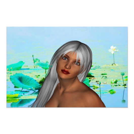 Lily Pond Fotodruck (Vorne)