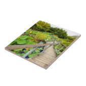 Lily Pond-Keramik Fliese (Seite)