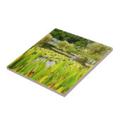 Lily Pond-Keramik Fliese (Seite)