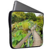 Lily Pond Laptop Sleeve (Vorne Rechts)