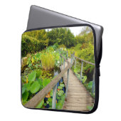 Lily Pond Laptop Sleeve (Vorderseite Links)