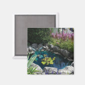 Lily Pond Magnet (Vorderseite/Rückseite)