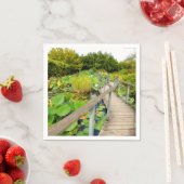 Lily Pond Paper Napkins Serviette (Beispiel)