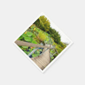 Lily Pond Paper Napkins Serviette (Ecke)