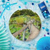 Lily Pond Paper Plate Pappteller (Party)
