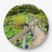 Lily Pond Paper Plate Pappteller (Vorderseite)