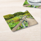Lily Pond Paper Untersetzer (angewinkelt)