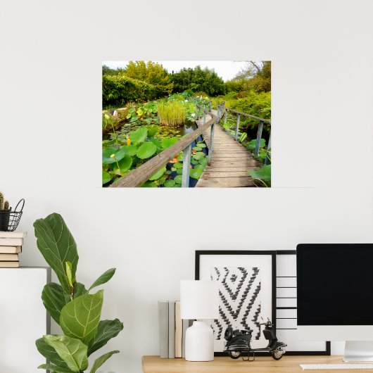 Lily Pond Poster (Heimbüro)