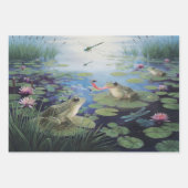 Lily Pond Serie 1 Geschenkpapier Set (Vorderseite 2)