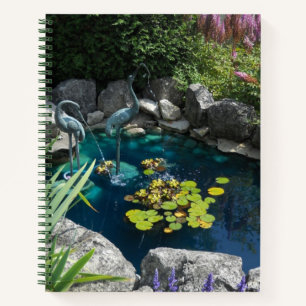Lily Pond Spiral Notizblock