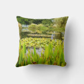 Lily Pond Throw Kissen (Rückseite)