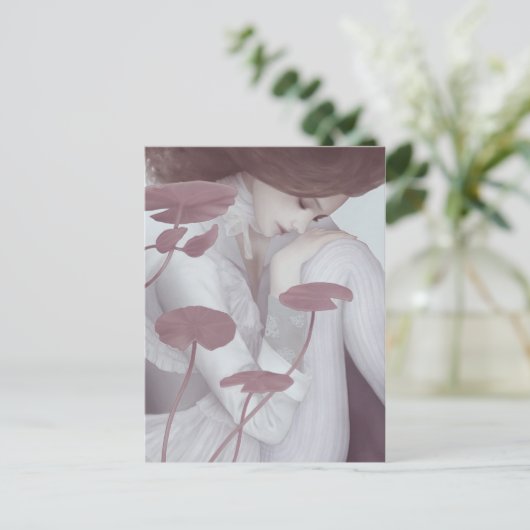 'Lily' Postkarte (Stehend Vorderseite)