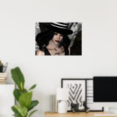 'Lily' Print Poster (Heimbüro)